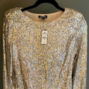 Sequin bodysuit (NEW)